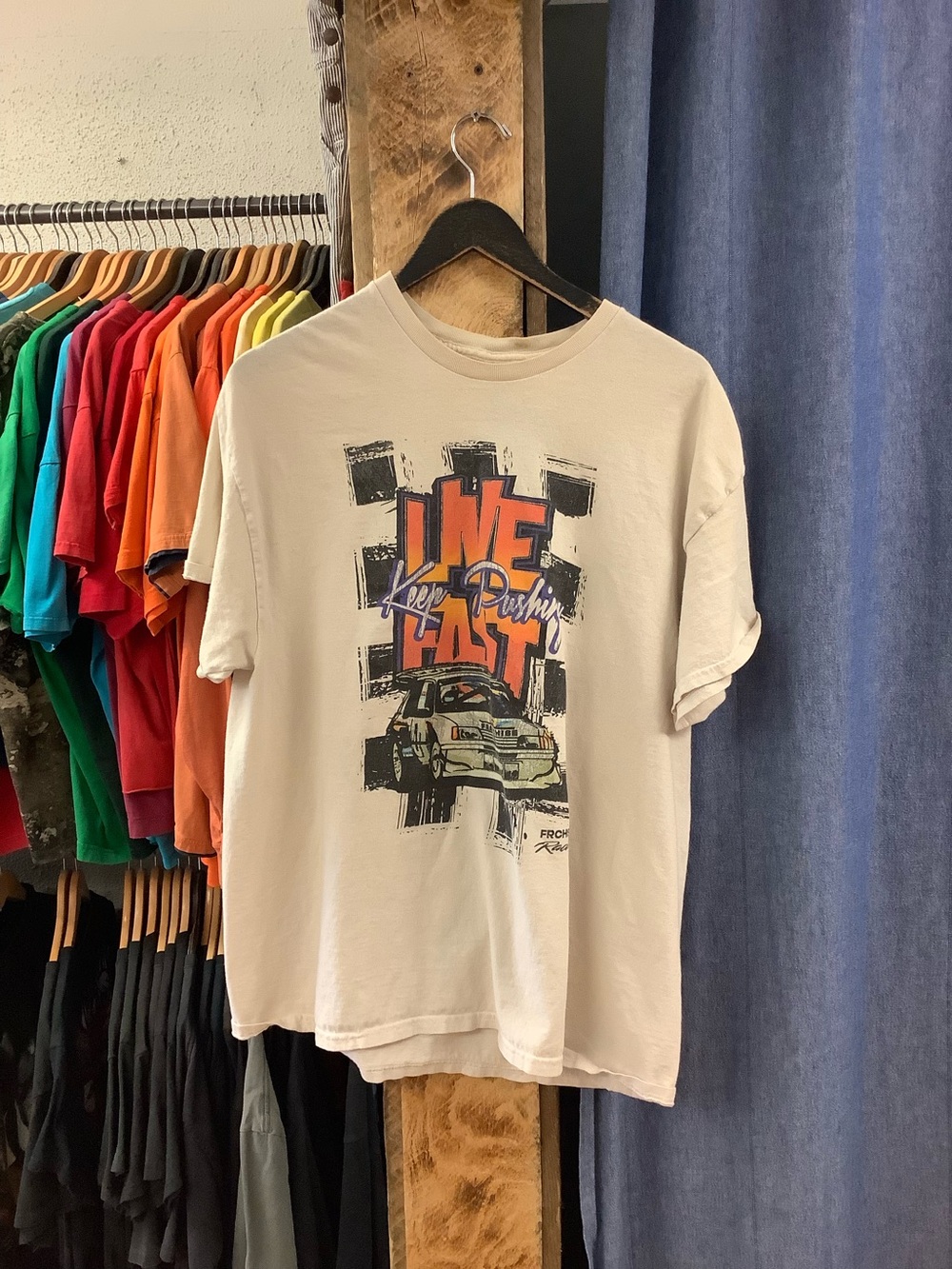 Vintage LFA graphic cream t-shirt